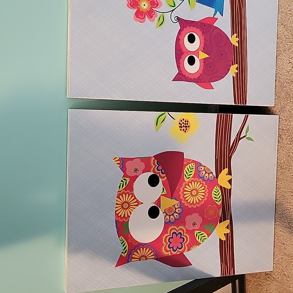 Owl wall art 🦉💓